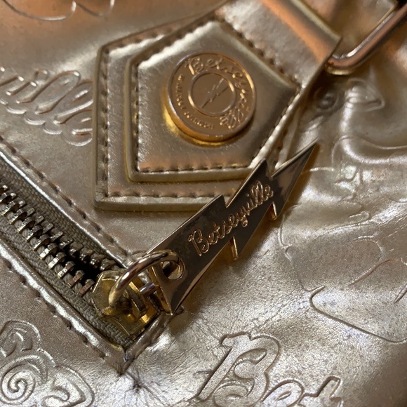 Betseyville by Betsey Johnson Gold Handbag - Picture 5 of 12